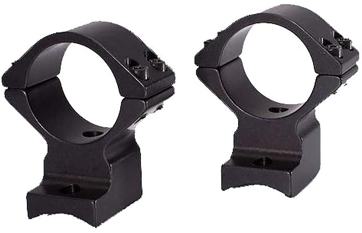 Talley 75X734 Scope Mount/Ring Combo  Extended Black Anodized Aluminum 30mm Tube Howa 1500/Howa Mini High Rings Short/Long Action 0 MOA