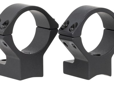 Talley 740700LM Scope Mount/Ring Combo  Black Anodized 6061 T-6 Aluminum 30mm Tube Remington 700/721/722/725/40X Medium Rings Long Action 20 MOA