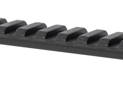 Talley PL0258725 Savage Picatinny Rail  Black Anodized Long Action 0 MOA