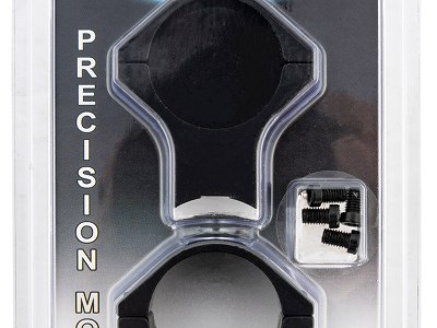 Talley 75X719 Scope Mount/Ring Combo  Black Anodized Aluminum 30mm Tube Savage (8-40) Round Receiver w/Accutrigger High Rings 0 MOA