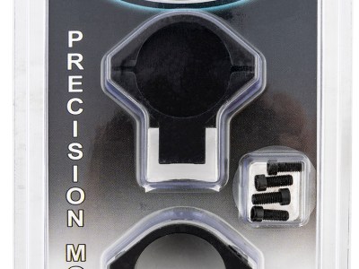 Talley 930759 Scope Mount/Ring Combo  Black Anodized Aluminum 1″ Tube Tikka T1/T1X Low Rings 0 MOA