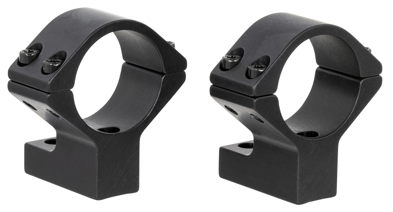 Talley 940759 Scope Mount/Ring Combo  Black Anodized Aluminum 1″ Tube Tikka T1/T1X Medium Rings 0 MOA