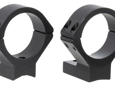 Talley 840705 Scope Mount/Ring Combo  Black Anodized Aluminum 34mm Tube Weatherby Mark V Medium Rings Magnum Action 0 MOA