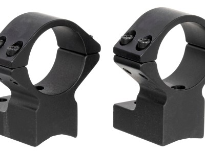 Talley 95X702 Scope Mount/Ring Combo  Black Aluminum 1″ Tube Winchester Model 70 High Rings 0 MOA