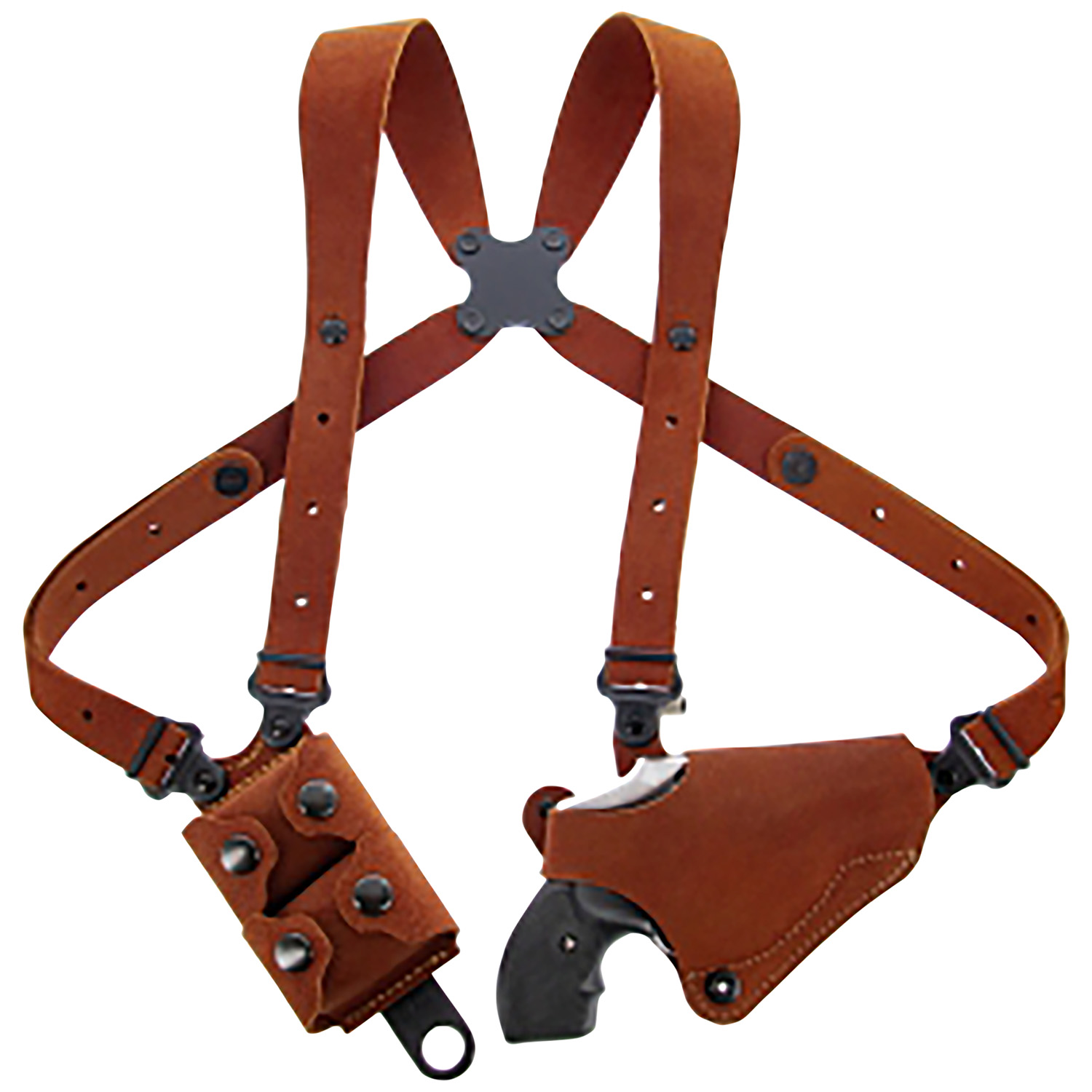 Galco CL2160 Classic Lite 2.0 Shoulder System Size Fits Chest Up To 56″ Natural Leather Shoulder Fits S&W J Frame Fits Charter Arms Undercover Right Hand