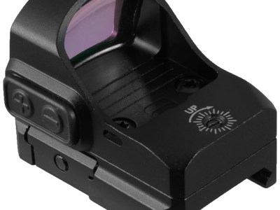 TruGlo TG-TG8200B Tru-Tec Micro Black Hardcoat Anodized 1x 23x17mm 3 MOA Illuminated Red Dot Reticle Features RMR Compatible