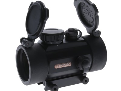 TruGlo TGTG8040B Traditional  Anodized Matte Black 1x40mm 5 MOA Red Dot Reticle