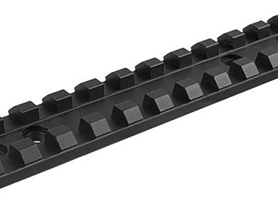 TruGlo TGTG8940A Picatinny Optic Rail  Matte Black Anodized