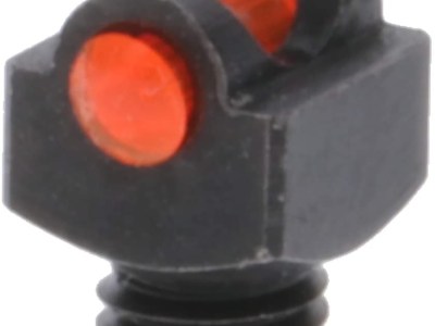 TruGlo TGTG954ER StarBrite Deluxe Bead  Black | Red Fiber Optic Front Sight 3mm Threads