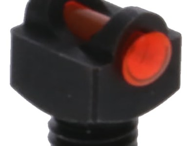 TruGlo TGTG954AR StarBrite Deluxe Bead  Black | Red Fiber Optic Front Sight 6-48″ Threads