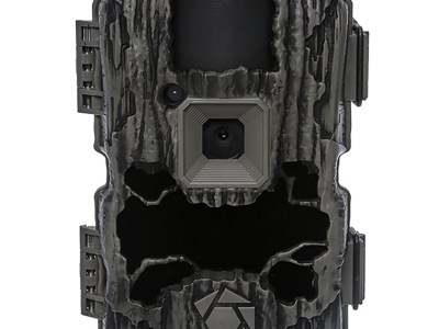 Stealth Cam STCGMAX32V GMAX Vision  Camo 2.40″ Color TFT Display Low Glow IR Flash Up to 32GB SD Card Memory Features Integrated Python Provision Lock Latch