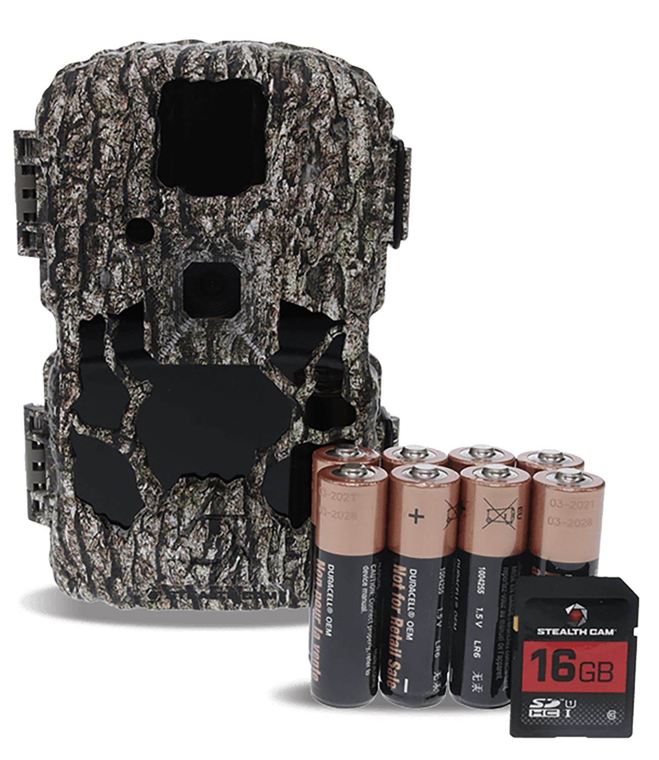 Stealth Cam STCPXV26CMO Prevue 26 Combo Camo 2.40″ Color TFT Display, Up to 32GB SD Card Memory, Features Integrated Python Provision Lock Latch