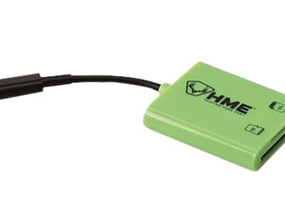 HME HMESDCRIOS Memory Card Reader iOS Fits iPhone/iPad Up To 256GB Black/Green