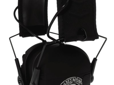 Walker’s GWPRSEMFS2A Razor Slim Electronic Freedom Muff 23 dB Over the Head Black w/Distressed 2nd Amendment Polymer