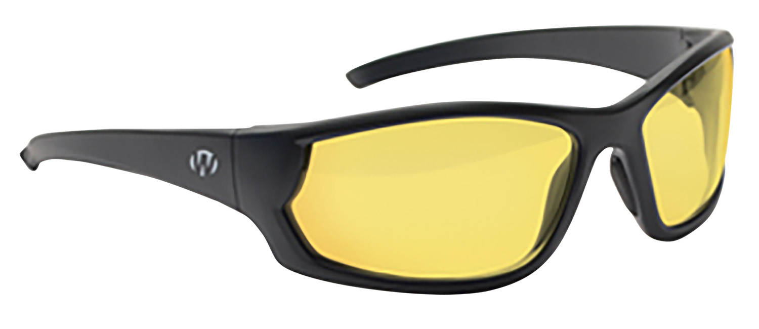 Walker’s GWPIKNFF1AMB Ballistic Eyewear IKON Carbine Adult Amber Lens Matte Black Frame