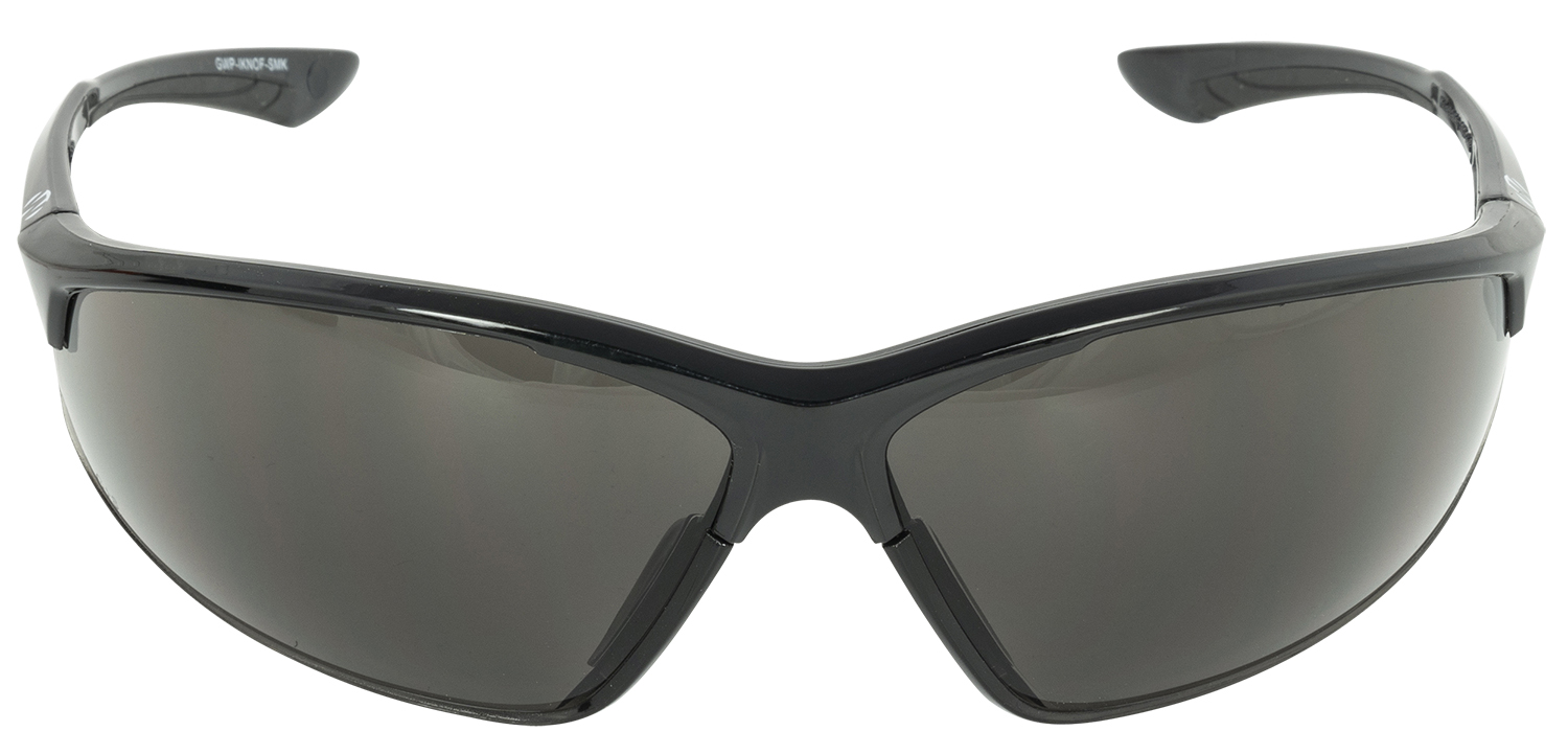 Walker’s GWPIKNOF1SMK Ballistic Eyewear IKON Tanker Adult Smoke Gray Lens Matte Black Frame