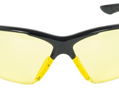 Walker’s GWPIKNOF1AMB Ballistic Eyewear IKON Tanker Adult Amber Lens Matte Black Frame