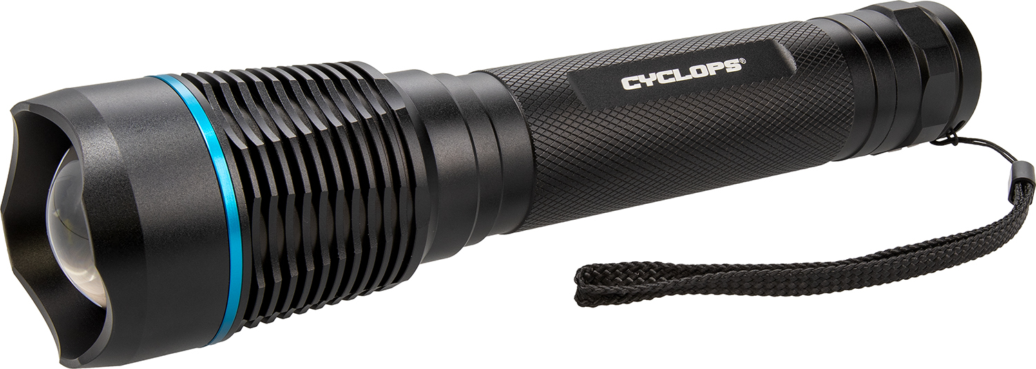 Cyclops CYCFLB2000 Brontes 2K  Black Anodized 2000 Lumens White Cree LED