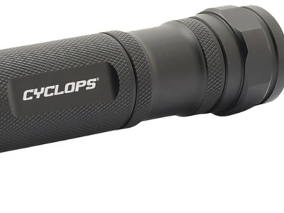 Cyclops CYCFLS700 Steropes 700  Black Anodized 400/700 Lumens  White Cree LED