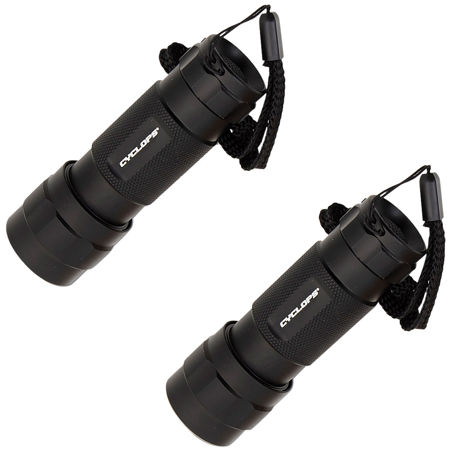 Cyclops CYCFL142PK 14 LED Flashlight  Black Anodized 80 Lumens White  14 LED