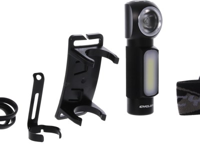 Cyclops CYC-HLH500 Hades Horizon 250/500 Lumens Red/White P9 LED Bulb Black Anodized 100 Meters Distance