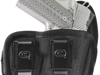 Crossfire Shooting Gear CRFVIGRSA1M1R The Vigor  IWB Size 01 Black Ballistic Nylon Double Belt Clip Fits Micro Fits 1-1.50″ Barrel Right Hand