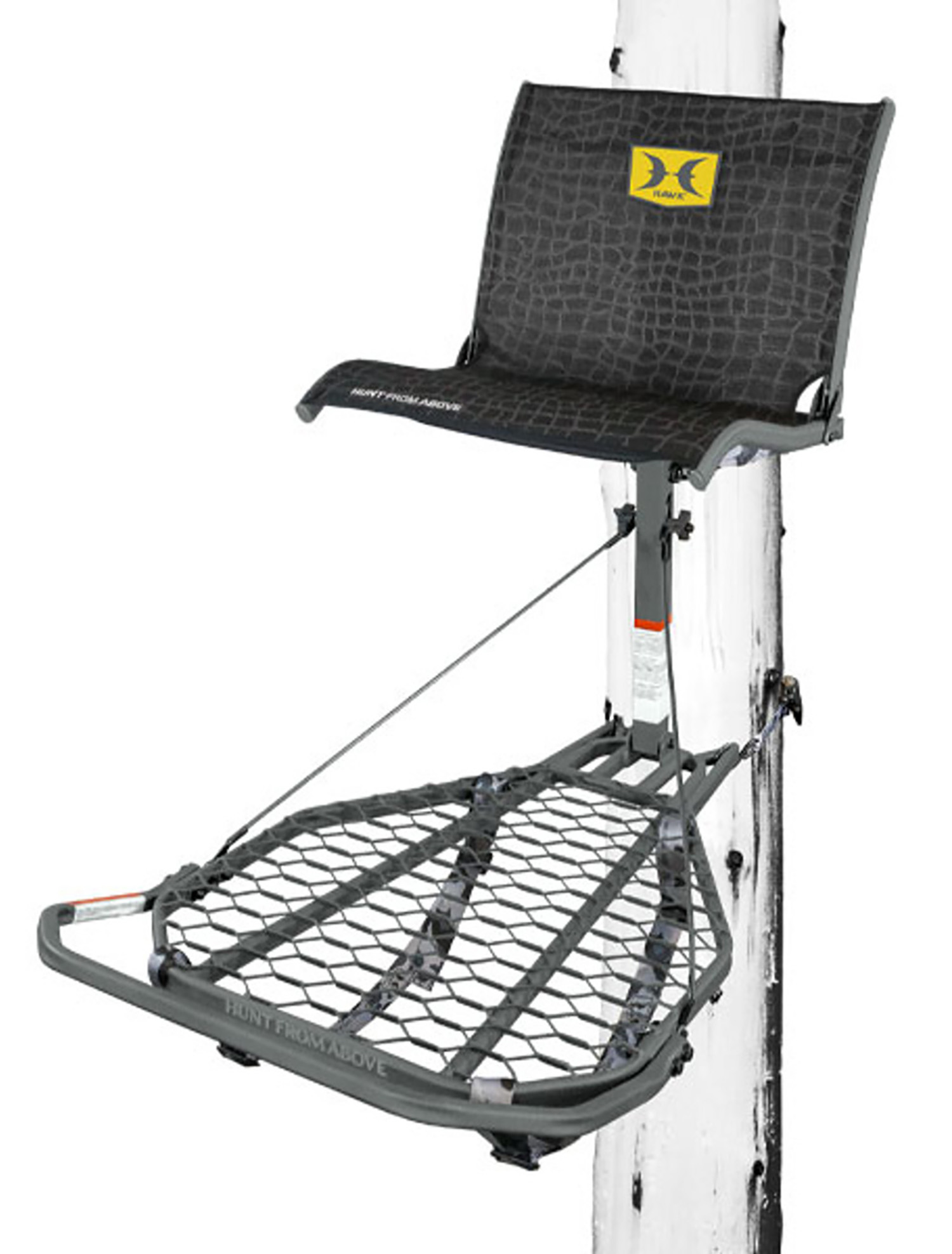 Hawk HWKHF2033 Helium Kickback LVL Hang-On Black Aluminum 26″ W x 31.50″ D