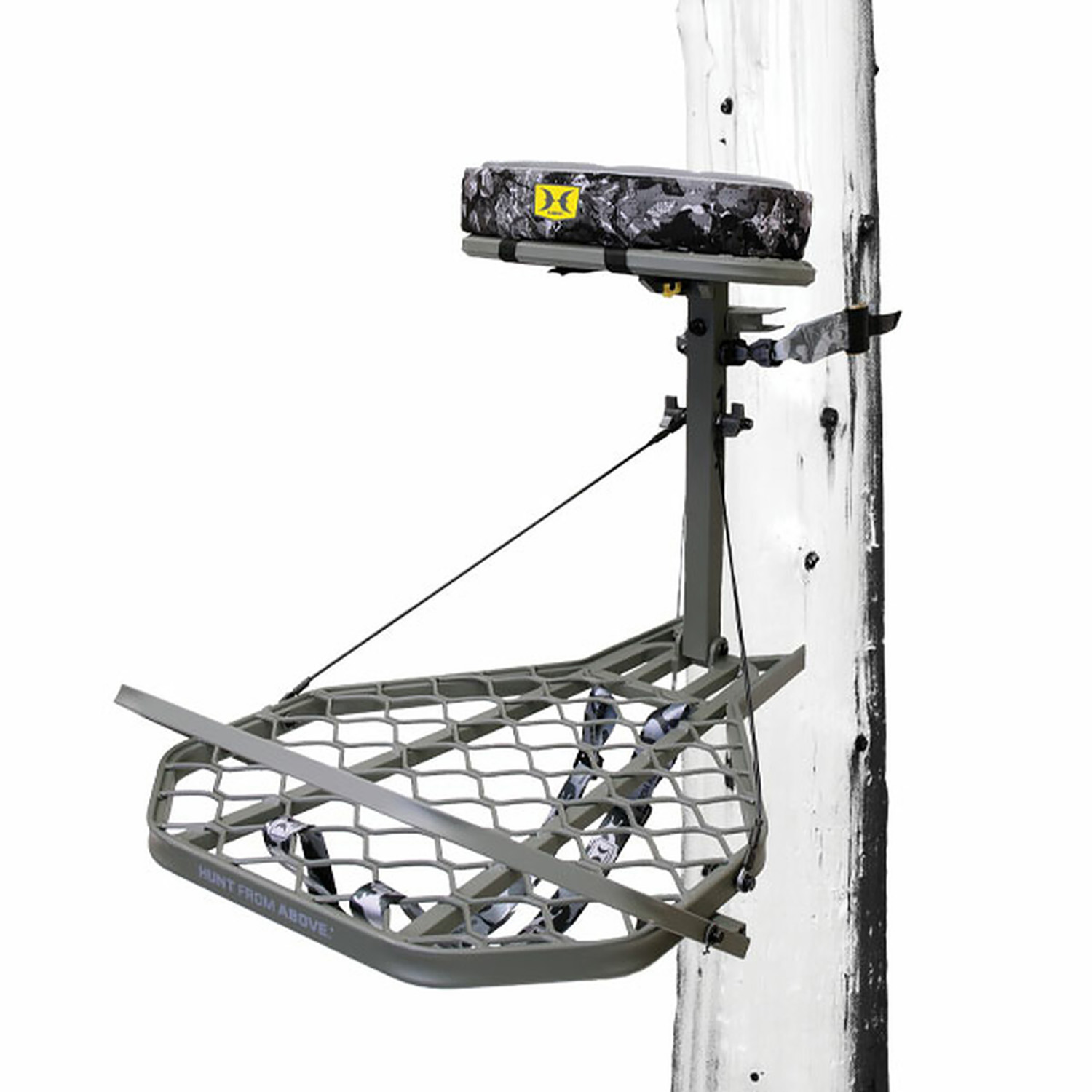 Hawk HWKHF2025 Helium Pro Hang-On Gray Powder-Coating Aluminum 24″ W x 30″ D