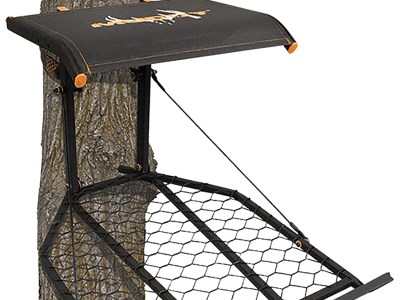 Muddy MUDMFP1200 Boss XL Hang-On Stand Black Flex-Tek/Steel 25″ W x 34″ D