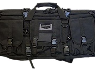 Birchwood Casey RBG36 Single Gun Case  36″ Black 600D Polyester w/ Padded Straps/3 Large Storage Pockets & Dual Zippered Storage