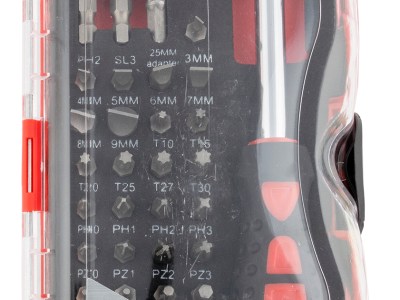 Birchwood Casey PROSDS Pro Screwdriver Kit  40 Pieces Includes Slotted/Philips/Torx/Hex Heads