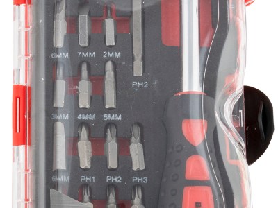 Birchwood Casey BSDS Basic Screwdriver Kit  22 Pieces Includes Slotted/Philips/Torx/Hex Heads