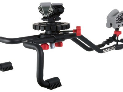 Birchwood Casey BSR Bravo Shooting Rest Rifle Black/Red Steel 15 lbs