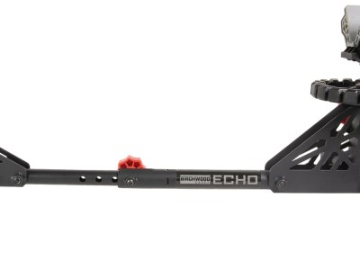 Birchwood Casey ESR Echo Shooting Rest Black Steel/Red Accents, Non-Slip Rubber Feet, Windage & Elevation Adjustments