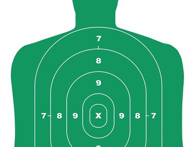 Birchwood Casey 37010 EZE-Scorer BC-27 Silhouette Paper Target 12″ x 18″ 100 Per Pkg