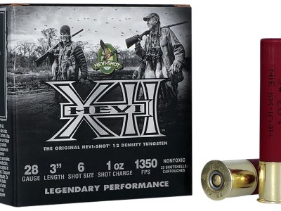 HEVI-Shot HS53286 HEVI-XII  28Gauge 3″ 1oz Tungsten 6Shot 25 Per Box/10 Case