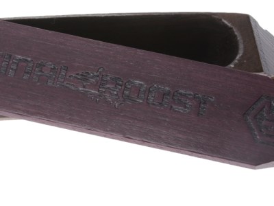 Drury Outdoors DODBC Signature  Box Call Attracts Turkeys, Natural Walnut/Purple Heart
