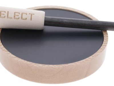 Drury Outdoors HSDODPC Signature Pot Call Friction Call Attracts Turkeys Natural Aluminum/Wood