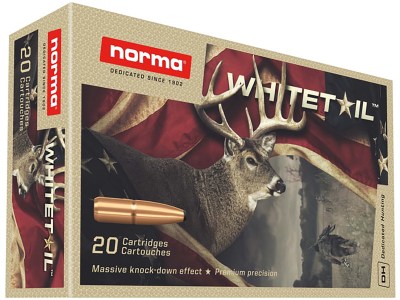 Norma Ammunition 20177382 Dedicated Hunting Whitetail 308Win 150gr Pointed Soft Point 20 Per Box/10 Case