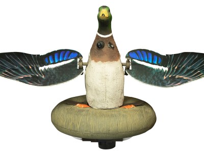 Higdon Outdoors 53077 XS Splashing Flasher  Mallard Drake Species Multi Color Features Built-In Timer