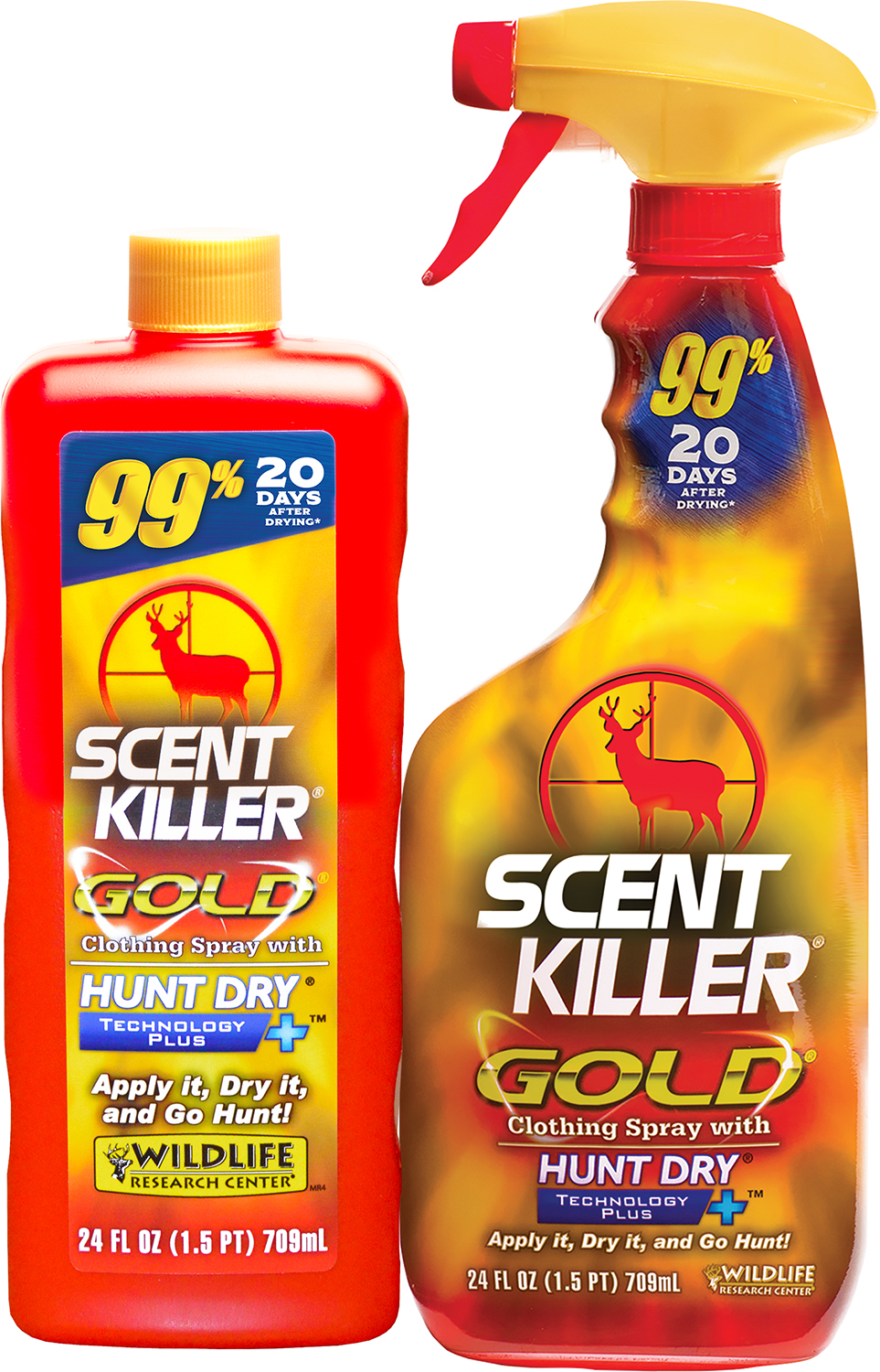 Wildlife Research 1259 Scent Killer Gold Combo Odorless Scent 24 oz Trigger Spray