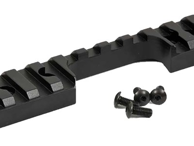 Crickett KSA00411 Keystone Precision 722 Picatinny Scope Mount Kit  Matte Black