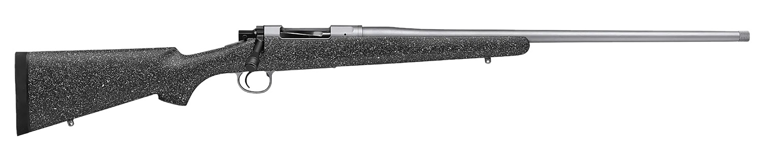Nosler 40721 M21  308 Win 4+1  22″ Barrel, Stainless Steel Nitride Metal Finish, Gray Speckled Black All-Weather Epoxy Stock