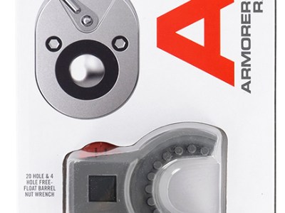 Real Avid AVMF5WS Master -Fit 5 Piece Crowfoot Wrench Set Gray/Red AR-Platform Heavy Duty Torque Wrench Handle 5 Pieces