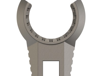 Real Avid AVMFDRBNW Master -Fit Delta Ring Barrel Nut Wrench Titanium/Stainless Steel for AR-Platform