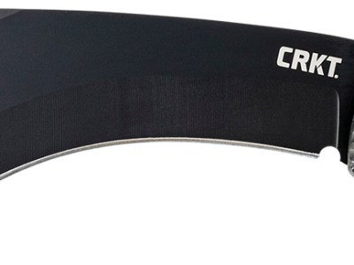 CRKT 2742 KUK  10.56″ Fixed Recurve Plain Black Powder Coated 65Mn Carbon Steel Blade/Black Textured GRN Handle Includes Sheath