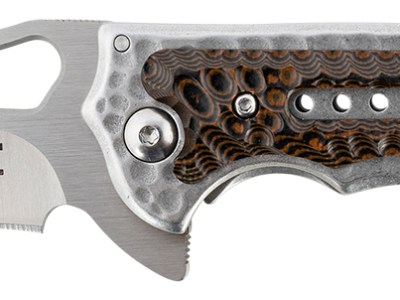 CRKT 5470 Fossil  3.96″ Folding Drop Point Plain Satin 8Cr13MoV SS Blade/ Brown G10/SS Handle Includes Pocket Clip