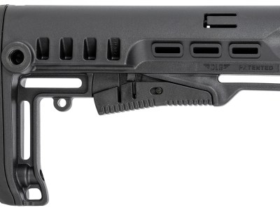 NcStar VG087 Tactical Mil-Spec Stock Black Synthetic Collapsible