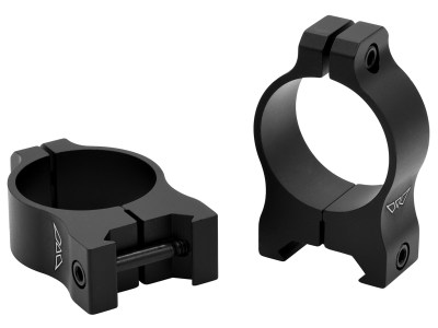 Warne V414M Scope Rings Vapor Matte Black 30mm Medium