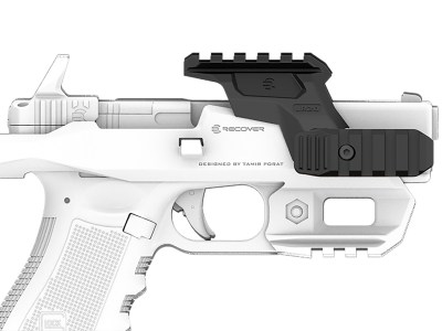 Recover Tactical UR2001 Brace Upper Rail  Black 20/20 Series Stabilizer